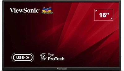 Монитор 15.6" ViewSonic VA1650 (VA1650) IPS 60Hz 1920x1080 Portable Black