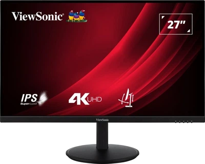 Монитор 27" ViewSonic VG2708-4K (VS20000) IPS 60Hz 3840x2160 USB-C Black