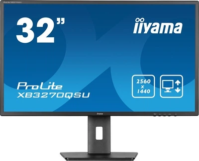 Монитор 31.5" iiyama ProLite XB3270QSU-B1 IPS 100Hz 2560x1440 Black