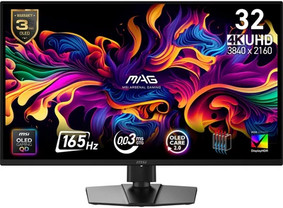 Монитор 31.5" MSI MAG 322UP QD-OLED E16 (MAG 322UP QD-OLED E16) QD-OLED 165Hz 3840x2160 Black
