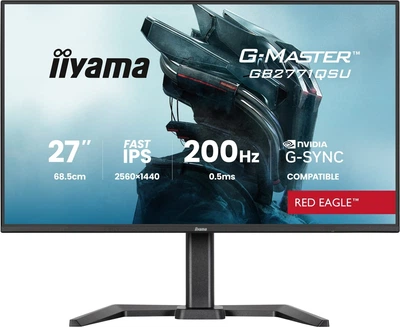 Монитор 23.8" iiyama G-Master G2441HSU-B1 Black Hawk IPS 144Hz 1920x1080 Black