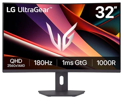 Монитор 31.5" LG UltraGear 32G600A-B (32G600A-B.AEUQ) VA 180Hz 2560x1440 Black