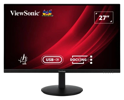 Монітор 27" ViewSonic VG2709U-2K (VG2709U-2K) IPS 100Hz 2560x1440 Black