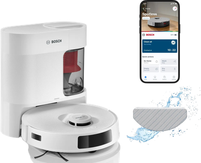 Робот-пилосос Bosch Spotless+ BCRD1W