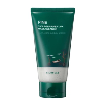 Глиняная маска-пенка для умывания с экстрактом игл сосны Round Lab Pine Cica Deep Pore Clay Mask Cleanser 150 мл