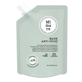 Маска разглаживающая с маслом макадамии Mimare Anti Frizz Mask 200ml
