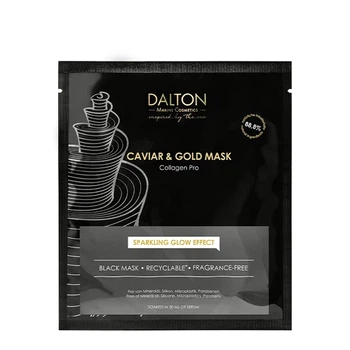 Маска с икрою и золотом Dalton Collagen-Pro 1шт