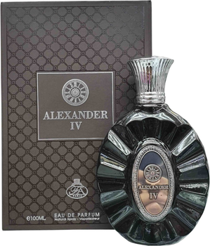 Парфумована вода унісекс Fragrance World Alexander IV 100 мл (6291106487992)