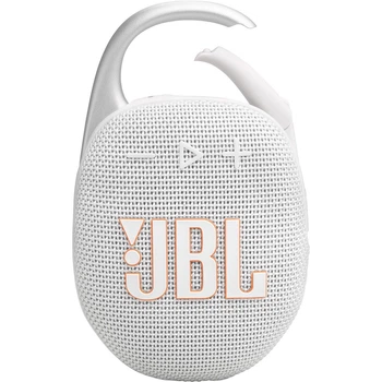 Портативная колонка с мощным звуком 7 Вт JBL Clip 5 Bluetooth белая