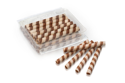 Трубочки вафельные ''Cocoa Tubes" с какао, 240г