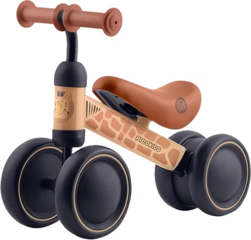 Rowerek biegowy trojkolowy dla dzieci RICOKIDS RK-606 Brązowy (5903890632519)