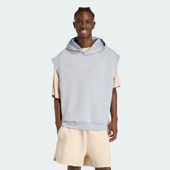 Мужской жилет SOFT LUX HOODED adidas KE4025 (S) серый (4068822323185)
