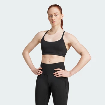 Женское бра adidas All Me Light Support adidas JL5480 (L) черный (4068811389673)
