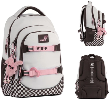 Рюкзак школьный Kite Education teens Fancy 42x29x20 см 17 л Бежевый (K26-727M-2)