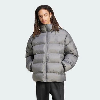 Чоловічий пуховик Tonal Hooded adidas IY3398 (M) сірий (4067896930459)