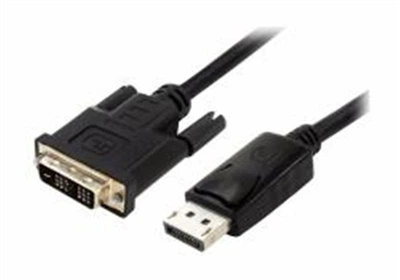 Кабель Atcom (9504) DisplayPort - DVI-D, 1.8 м, черный