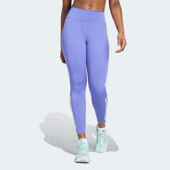 Женские леггинсы Daily Run 3-Stripes 7/8 adidas IX0273 (XL) синий (4067894846349)