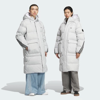 Куртка 3-Stripes Long Down adidas KC2566 (L) белый (4068816048704)