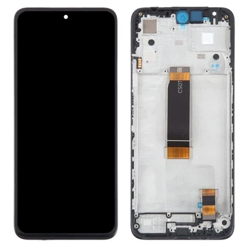 Дисплей для Xiaomi Redmi 12 (23053RN02A, 23053RN02Y) с тачскрином и рамкой оригинал Service Pack China Black