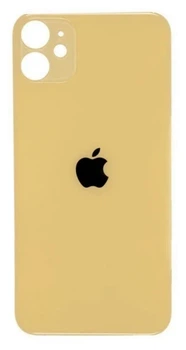 Задня кришка для iPhone 11 з великим вирізом під камеру оригінал Китай Yellow