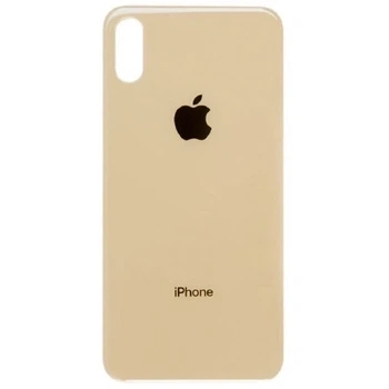 Задня кришка для iPhone XS з великим вирізом під камеру оригінал Китай Gold