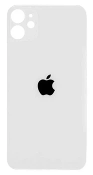 Задня кришка для iPhone 11 з великим вирізом під камеру оригінал Китай White