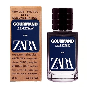 Zara Gourmand Leather №0059 ТЕСТЕР LUX чоловічий 60 мл