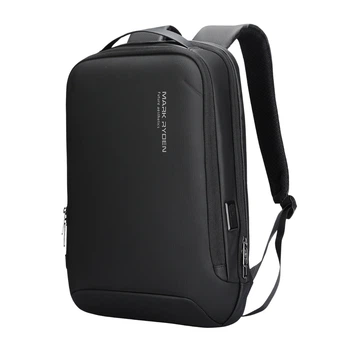 Рюкзак для ноутбука 15.6" Mark Ryden MR9008 с жёстким корпусом EVA и USB-портом (Черный)