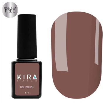 Гель-лак для нігтів Kira Nails №170 молочний шоколад 6 мл