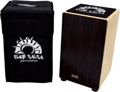 Кахон GEWA Club Salsa Ebony/Birch с чехлом (RG-F830108)