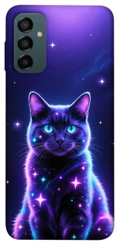 Чохол Demsky Galaxy purple cat для Samsung Galaxy M34 5G