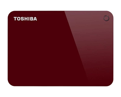 Накопичувач зовнішній HDD 2.5" USB 2.0 TB Toshiba Canvio Advance Red (HDTC920ER3AA)