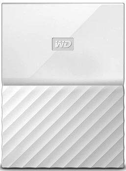 Накопитель внешний HDD 2.5" USB 2.0TB WD My Passport White (WDBS4B0020BWT-WESN)