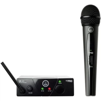 Bezprzewodowy system wokalny AKGWMS 40 MINI Vocal Set US25A Czarny (SUP_em759) (9002761038972)