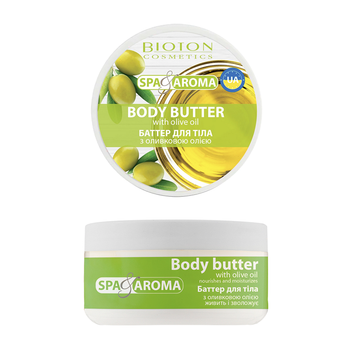 Баттер для тела с оливковым маслом "BIOTON" Spa&Aroma, с оливковым маслом, 250 мл