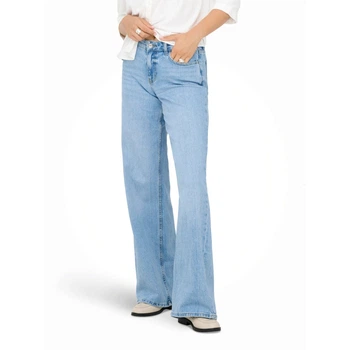Джинси ONLHANNAH EX HW WIDE DNM TAI EPP ONLY 15341707-Light Blue Denim 29 32 Блакитний (5715615606282)