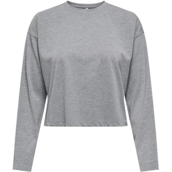 Кофта ONLMELLE L/S GLITTER TOP JRS ONLY 15357717-Silver M Сірий (5715726802849)