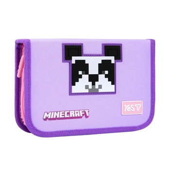 Пенал твердий Yes одинарний з клапаном Minecraft Summer HP-03 для дівчини (533732)