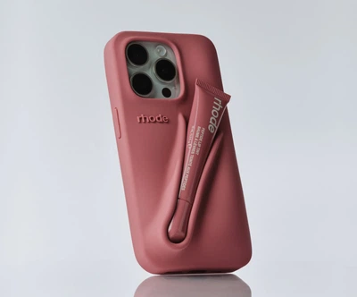 Чохол на телефон Rhode Lip Case для iPhone 14 Pro Max Salty Tan