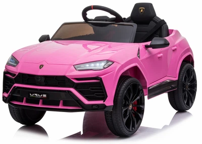 Электромобиль детский Lamborghini Urus лицензия розовый (10023)