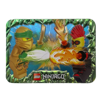Конструктор Lego Фигурка Lloyd vs. Miss Demeanor Metal Box Ninjago 112429 njo0790 njo0878