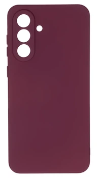 Панель Soft Silicone Case для Samsung A37, Бордовий