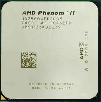 Процесор AMD Phenom II X2 560 3.3GHz (HDZ560WFK2DGM) sAM3 Tray