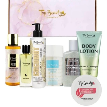 Подарочный набор косметики для ухода за телом Top Beauty Care (7 позиций)