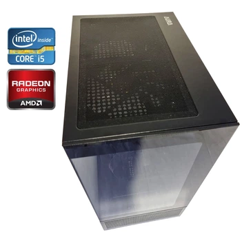 Ігровий ПК Gamdias Aura GC9M Elite Tower / Intel Core i5-6500 (4 ядра по 3.2 - 3.6 GHz) / 16 GB DDR4 / 480 GB SSD / AMD Radeon RX 470, 4 GB GDDR5, 256-bit / 550W б/в