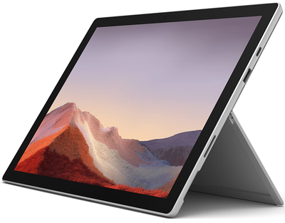 Планшет 12.3" 2K Microsoft Surface Pro 7 Intel Core i5 1035G4 RAM 8GB SSD 256GB 10ч батарея Win11 Магниевый корпус Платиновый (101633770) - Уценка