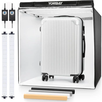 Фотобокс Yorbay 80х80х80 см CRI 95+ LED с 4 фонами (100659426) - Б/У