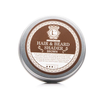 Коричнева помада для камуфляжу бороди та волосся Lavish Care BLACK BEARD AND HAIR SHADER POMADE, 30 мл