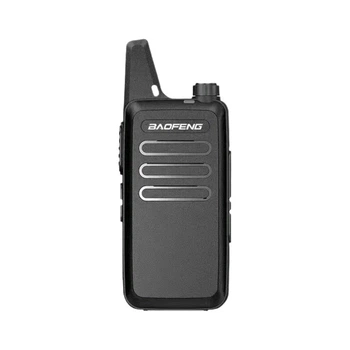 Рація Baofeng BF-888S Plus 8W USB зарядка UHF чорна портативна рація для охорони туризму будівництва