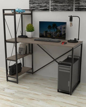 Письменный стол в стиле лофт EcoLoft Аксион DSP-1467-4